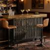 Modern bar table, dining table, with storage space