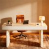 Administrative desk, modern desk with storage drawers, Elegant Desk computer desk