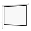 Motorized Projector Screen, 72 inch 4:3 1080 HD Electric Projection Screen, Wall Mounted Projection Dispaly Projector with Remote Control, Automatic M