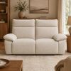 Double Reclining Chairs for Adults, Wall Hugger Recliners for Small Spaces, Love Seat Couches Sofa Reclinable for Living Room, Home Theater Seating,Be