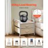 Mini Fridge Stand with Storage, 176 lb-Capacity Mini Fridge Table with 2 Drawers & 4 Swivel Wheels, Mobile Mini Fridge Shelf, White Mini Fridge Organi