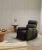 Power Recliner, Black electric sofa, two-button control, Living Room, Bedroom