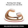 Ergonomic Kneeling Chair Heavy Duty Better Posture Kneeling Stool Office Chair Home for Body Shaping Relieveing Stress Meditation Desk Computer Kneeli