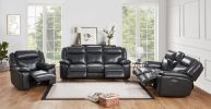 A Power Reclining Sectional (Sofa) set, which includes a (single)recliner chair, a loveseat, and a three-seater sofa