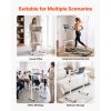 Standing Desk, Adjustable Height Mobile Stand Up Desk 360° Tilting Desktop, 32 x 16 in Small Computer Sit Stand Rolling Workstation w/ Hook, Lockable