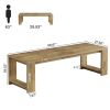 Two person office desk, rectangular dining table, study desk, conference table