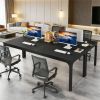 Long desk, computer desk, rectangular office desk, administrative desk, conference desk