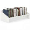 Desktop Bookshelf,Wooden Tilting Bookcase Small Desktop Bookshelf Organizer for Magazines