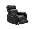 Power Recliner, Black electric sofa, two-button control, Living Room, Bedroom