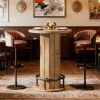 Bar table, circular small wine table, coffee table, cocktail table (table only)