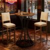 Round coffee table, bar table, cocktail table