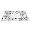 43"x22" Bathroom Vanity Top, with Undermount Ceramic Sink and Backsplash, artificial marble Bathroom Vanity Top with 1 Pre-Drilled Hole