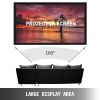 Big 130" Diagonal 16:9 HD Projector Screen Home Theater Outdoor Use