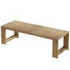 Two person office desk, rectangular dining table, study desk, conference table
