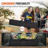 Projector Screen with Stand, 150 inch 16:9 4K 1080 HD Outdoor Movie Screen with Stand, Wrinkle-Free Projection Screen with Tripods and Carry Bag, for
