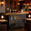 Modern bar table, dining table, with storage space