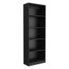 Wenge 3 Piece Living Room Set with 3 Bookcases