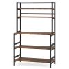Kitchen Baker's Rack, 5-Tier Kitchen Utility Storage Shelf