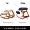 Ergonomic Kneeling Chair Heavy Duty Better Posture Kneeling Stool Office Chair Home for Body Shaping Relieveing Stress Meditation Desk Computer Kneeli