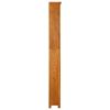 7-Tier Bookcase 23.6"x8.7"x78.7" Solid Oak Wood