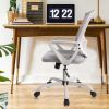 Desk Chair with Ergonomic Lumbar Support for Home, Office, Bedroom, 250lbs, Grey