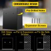 Digital Depository Safe 1.7 Cubic Feet Made of Carbon Steel Electronic Code Lock Depository Safe with Deposit Slot with Two Emergency Keys Depository
