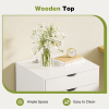 5 DrawerStorageCabinet with Wheels for Bedroom,Home, Office Organization, White