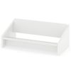 Desktop Bookshelf,Wooden Tilting Bookcase Small Desktop Bookshelf Organizer for Magazines