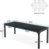 Long desk, computer desk, rectangular office desk, administrative desk, conference desk